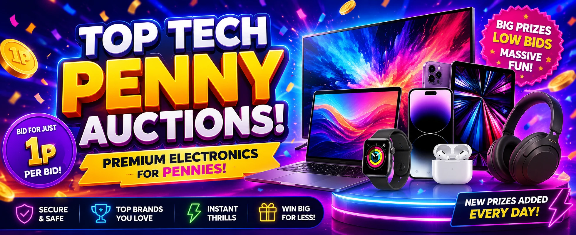 Win Big Brands From Tiny Prices
